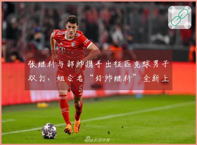 张继科与郝帅携手出征匹克球男子双打，组合名“好帅继科”全新上线！